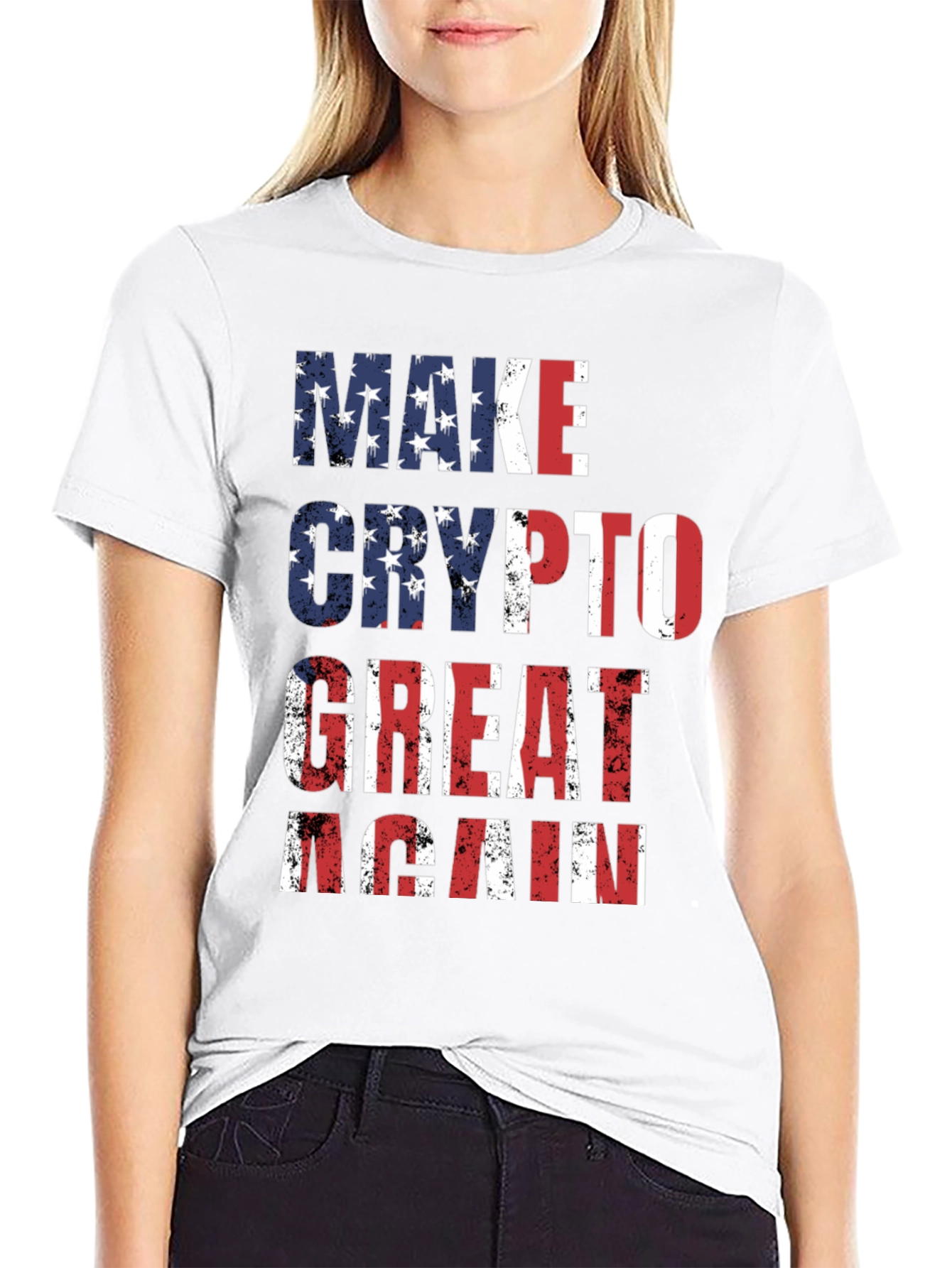 Make Crypto Great Again Graphic T-Shirt