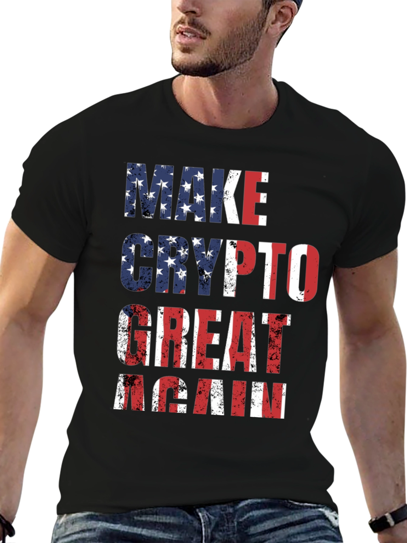 Make Crypto Great Again Graphic T-Shirt