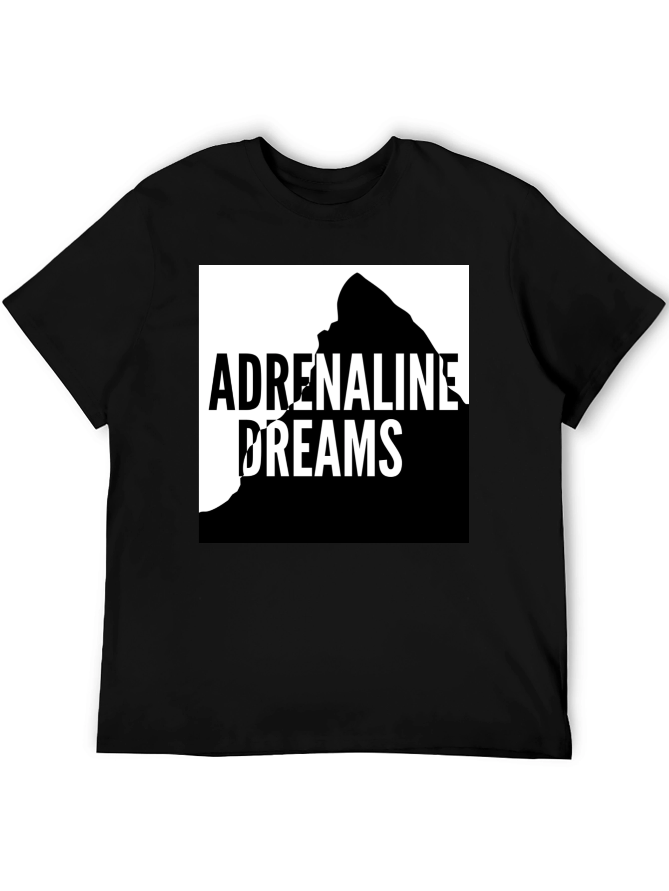 Adrenaline Dreams Graphic Tee - Black