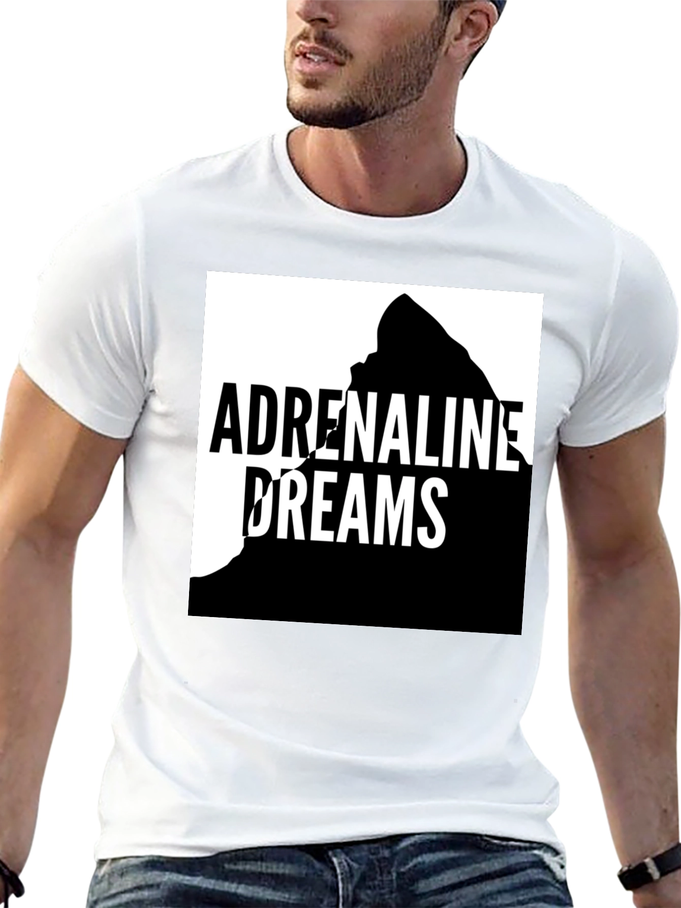 Adrenaline Dreams Graphic Tee - Black