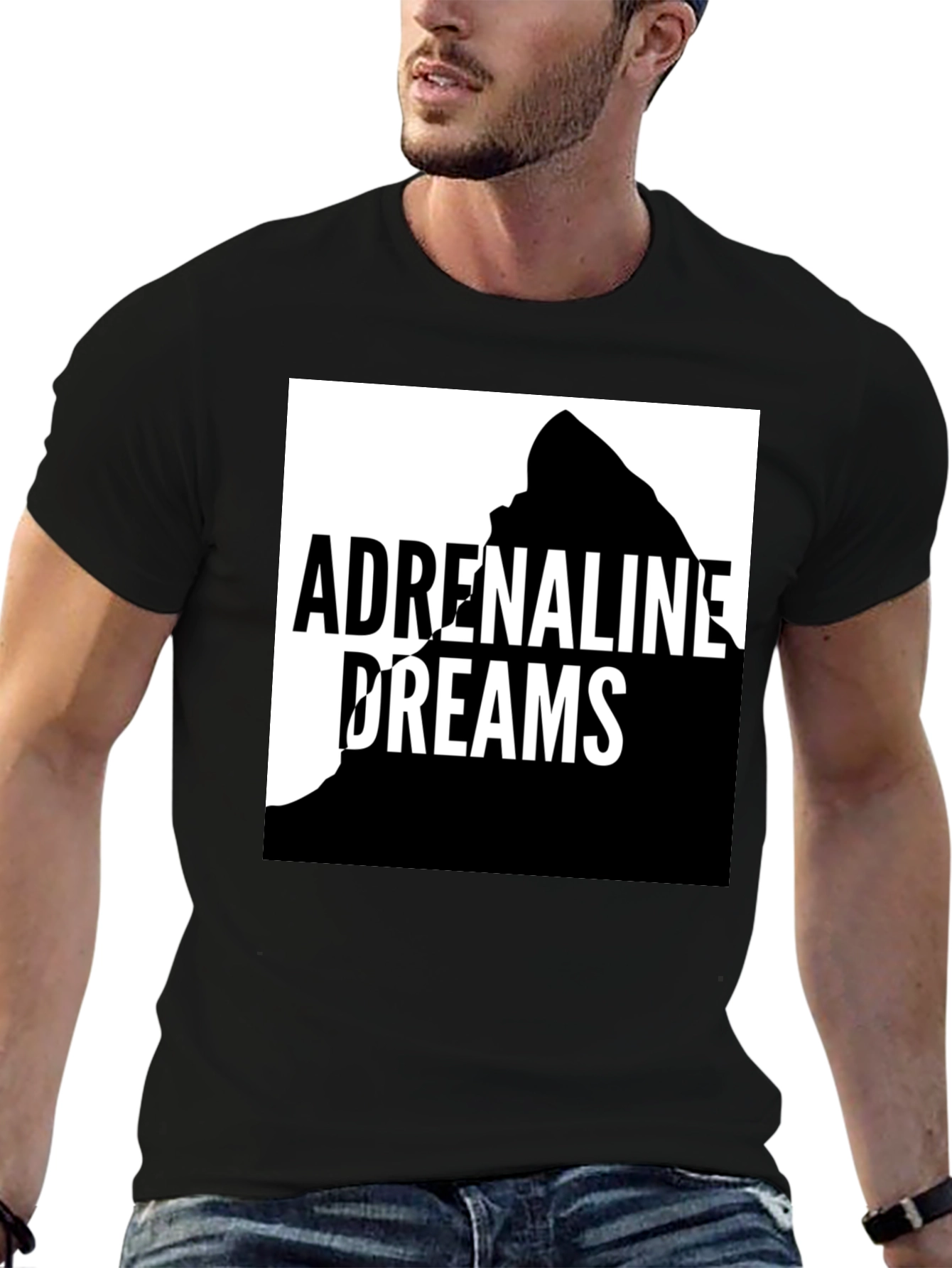 Adrenaline Dreams Graphic Tee - Black