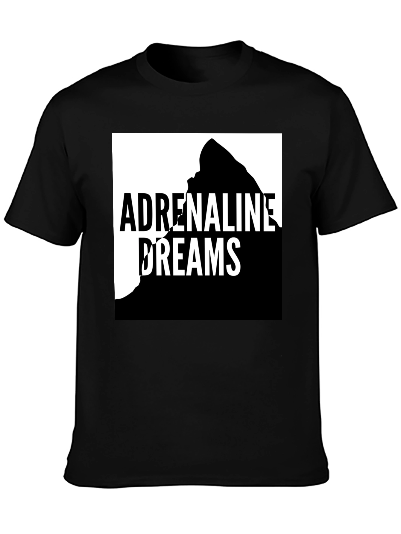 Adrenaline Dreams Graphic Tee - Black