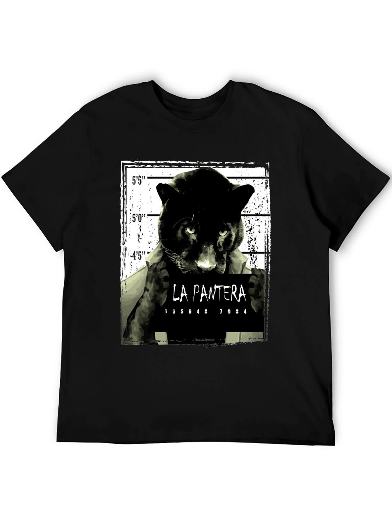 La Pantera Graphic T-Shirt - Black