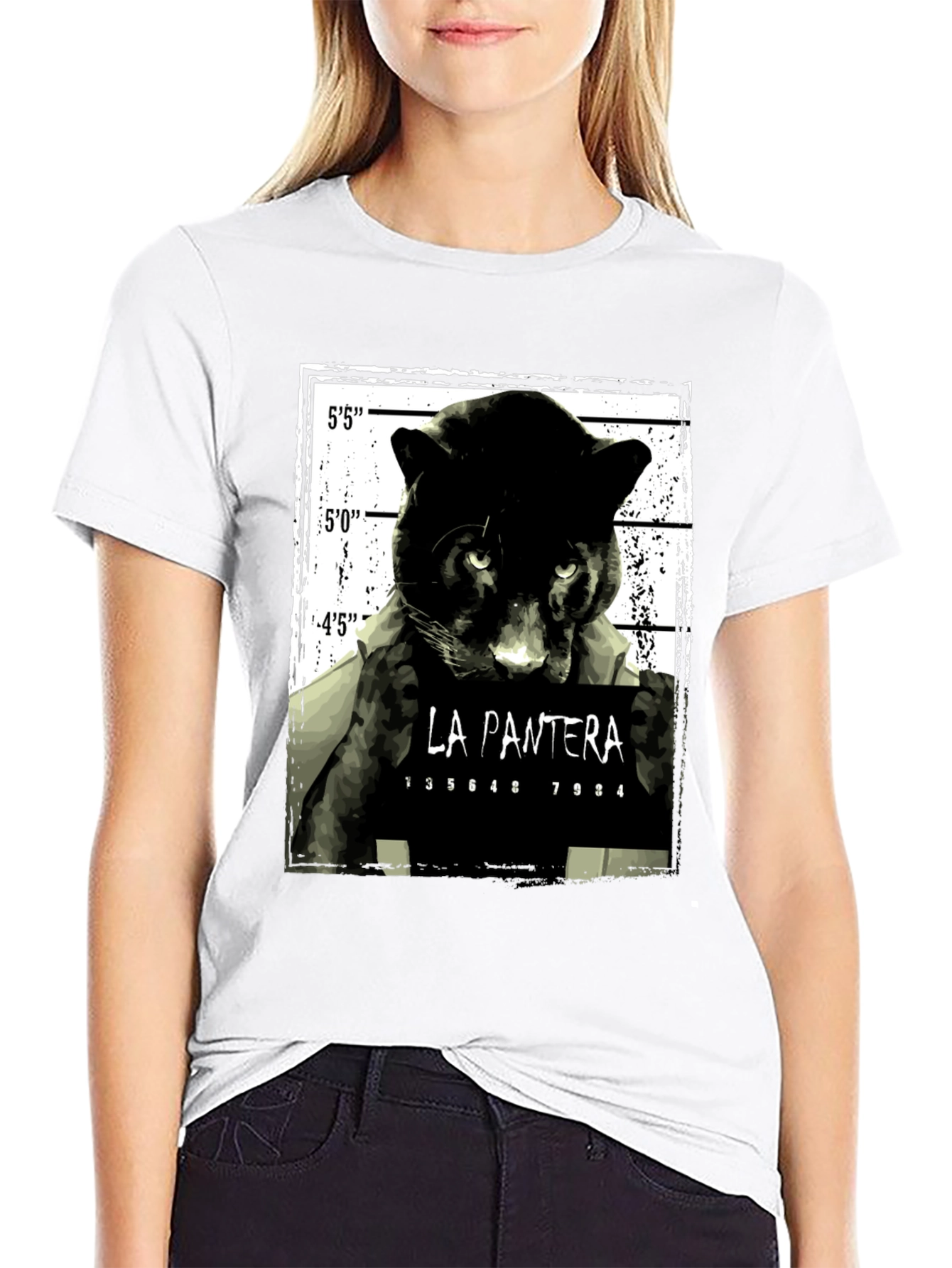 La Pantera Graphic T-Shirt - Black