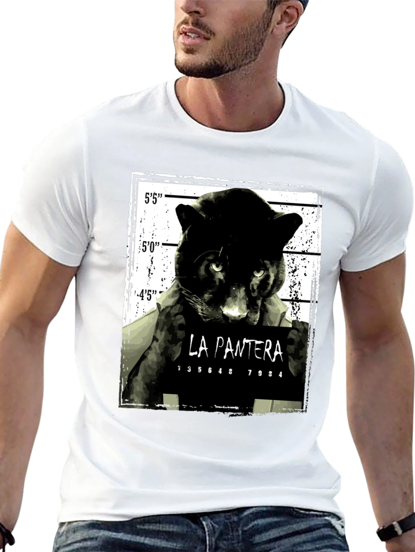 La Pantera Graphic T-Shirt - Black