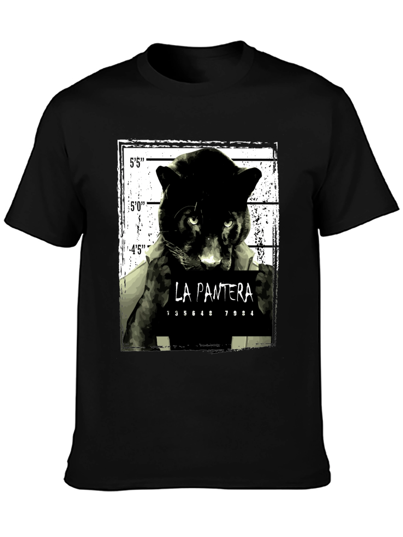 La Pantera Graphic T-Shirt - Black