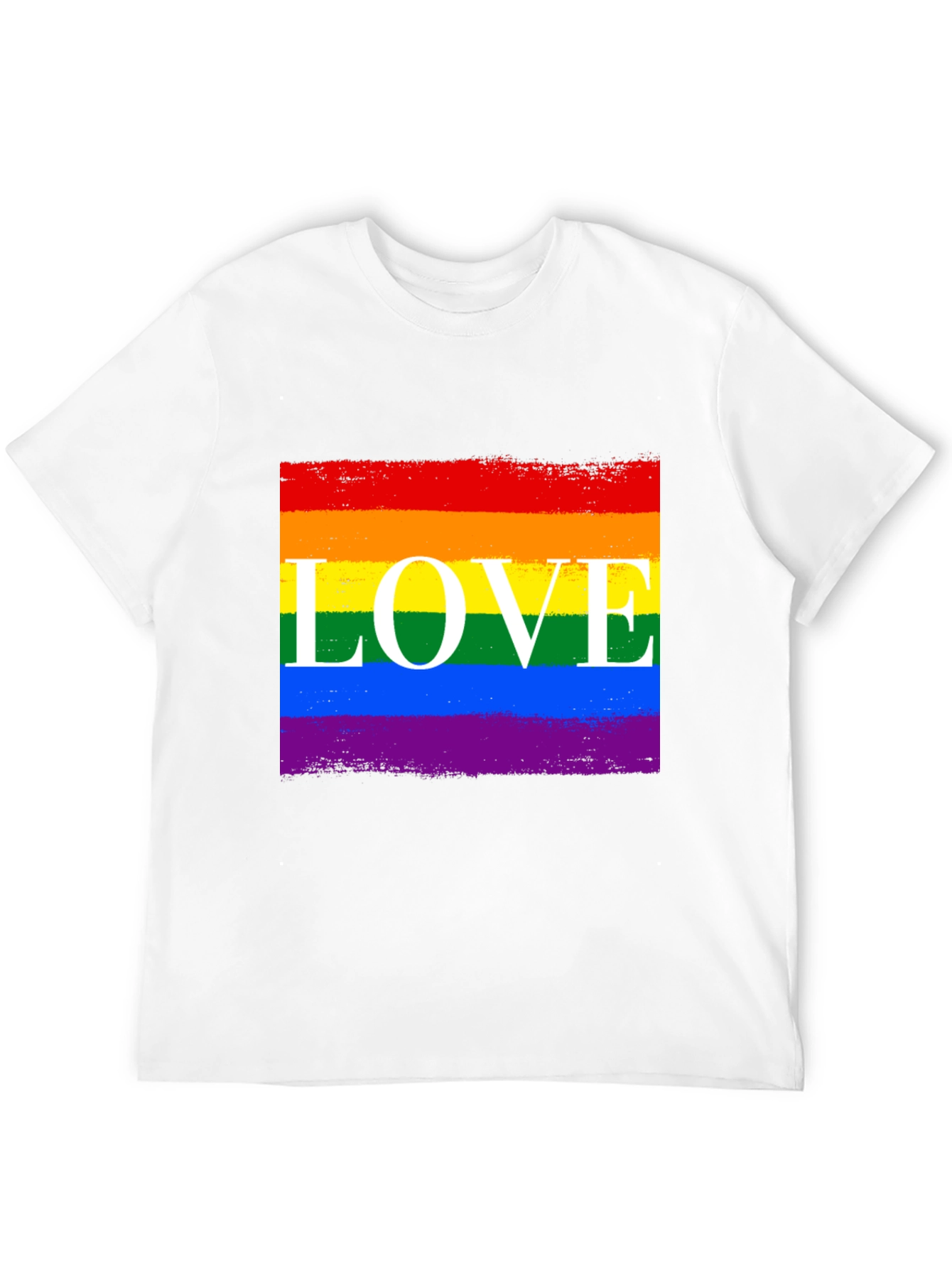 Rainbow LOVE Graphic Tee