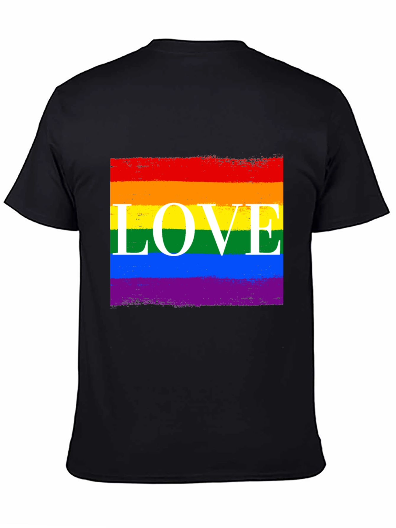 Rainbow LOVE Graphic Tee
