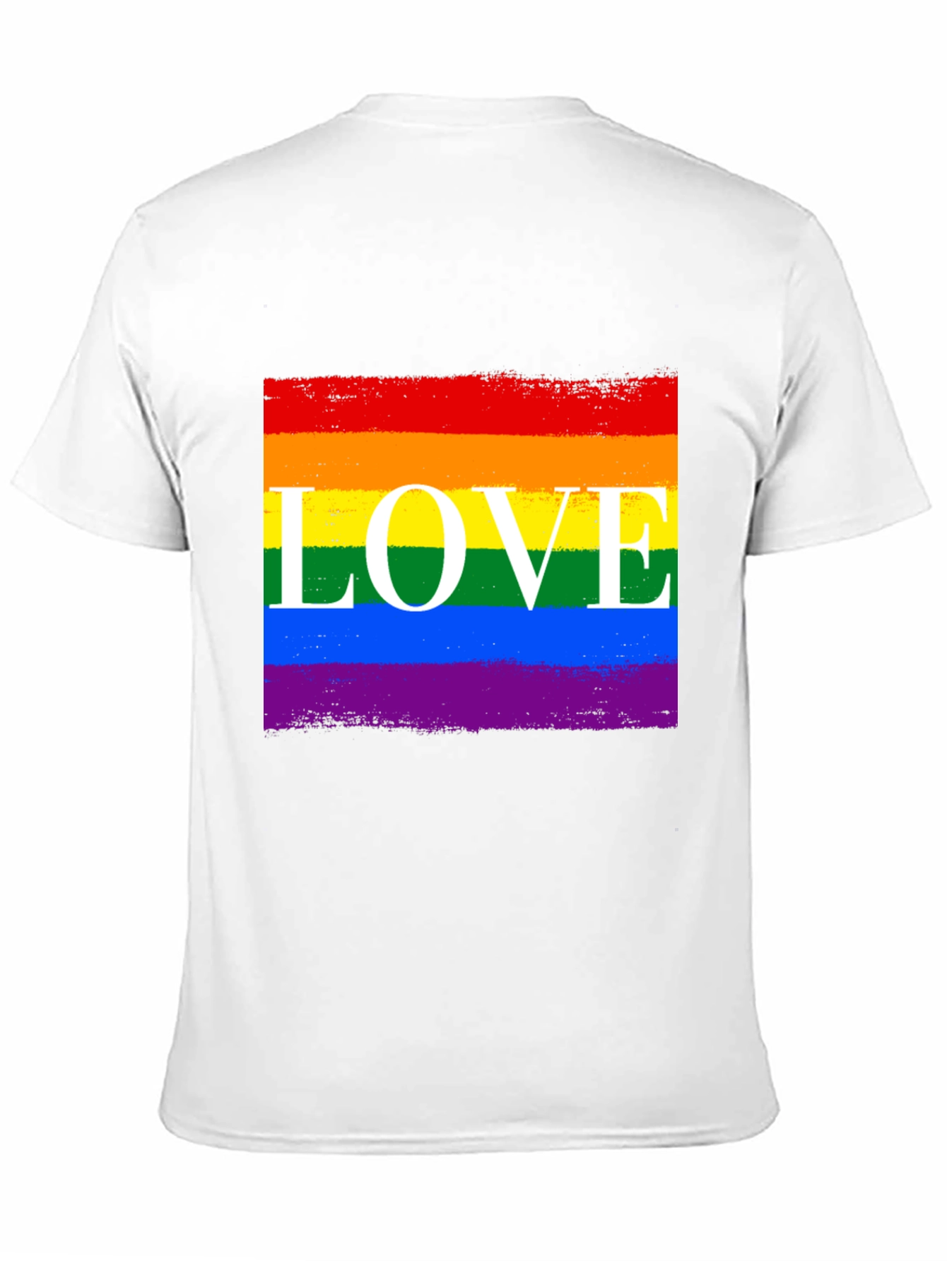 Rainbow LOVE Graphic Tee