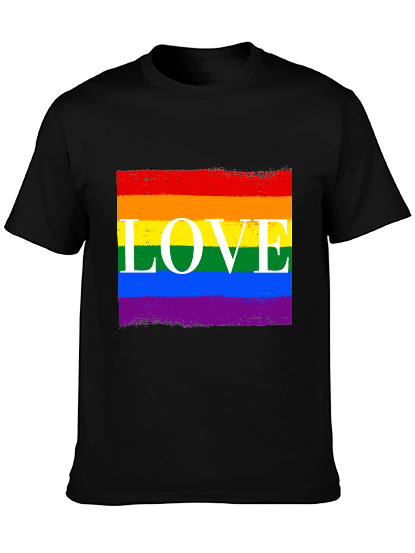 Rainbow LOVE Graphic Tee