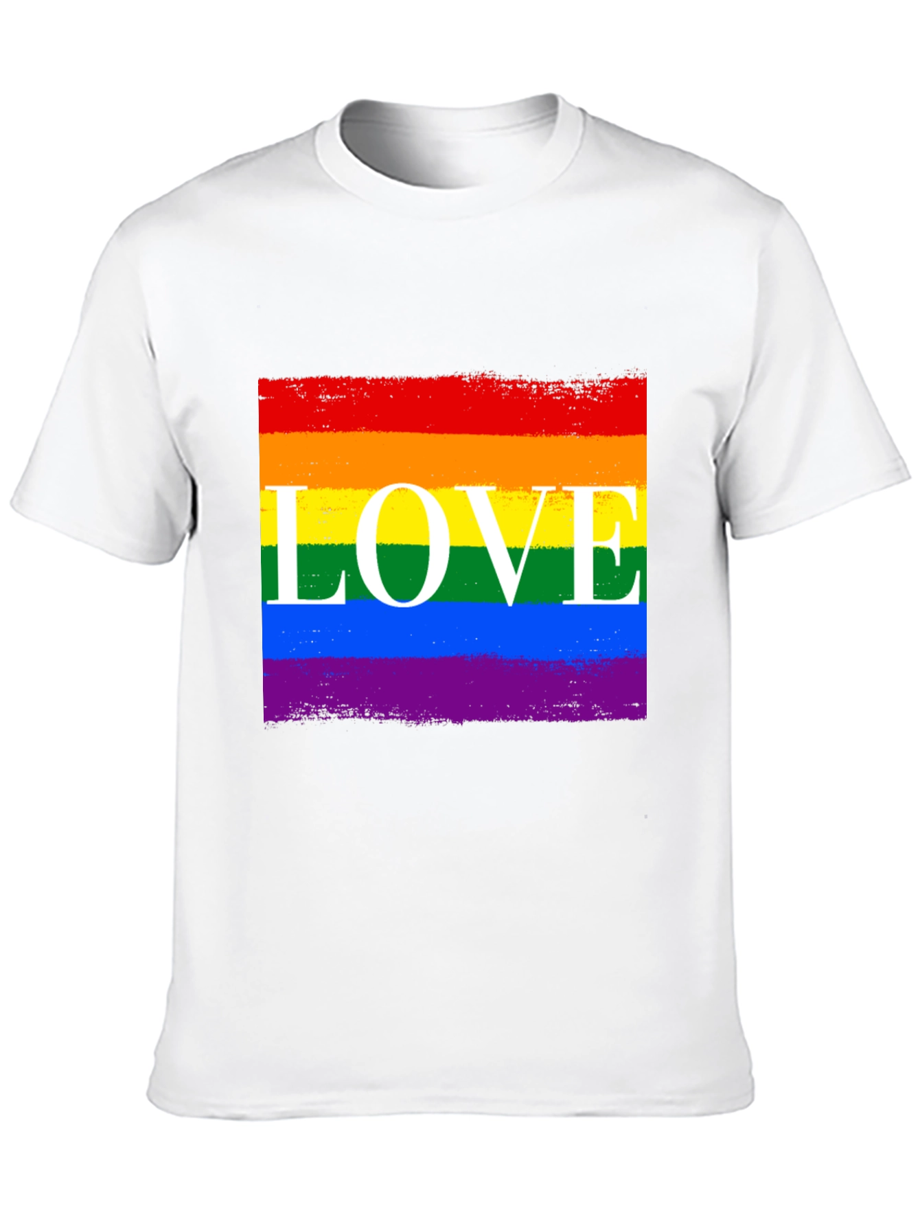 Rainbow LOVE Graphic Tee