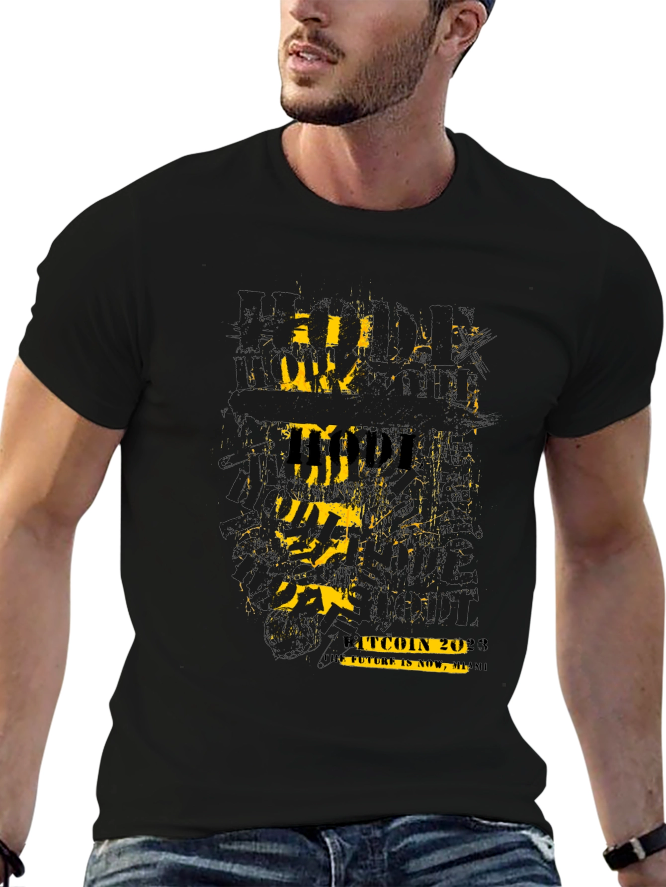 Bitcoin 2023 Graphic Black T-Shirt
