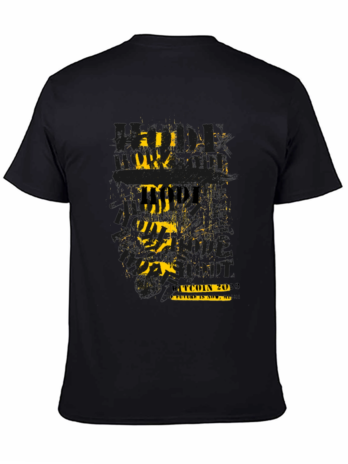 Bitcoin 2023 Graphic Black T-Shirt