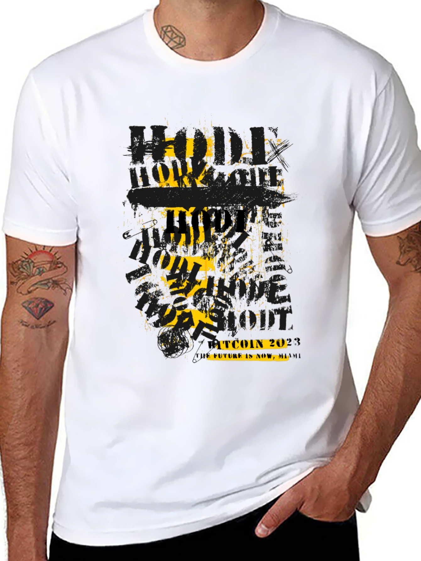 Bitcoin 2023 Graphic Black T-Shirt