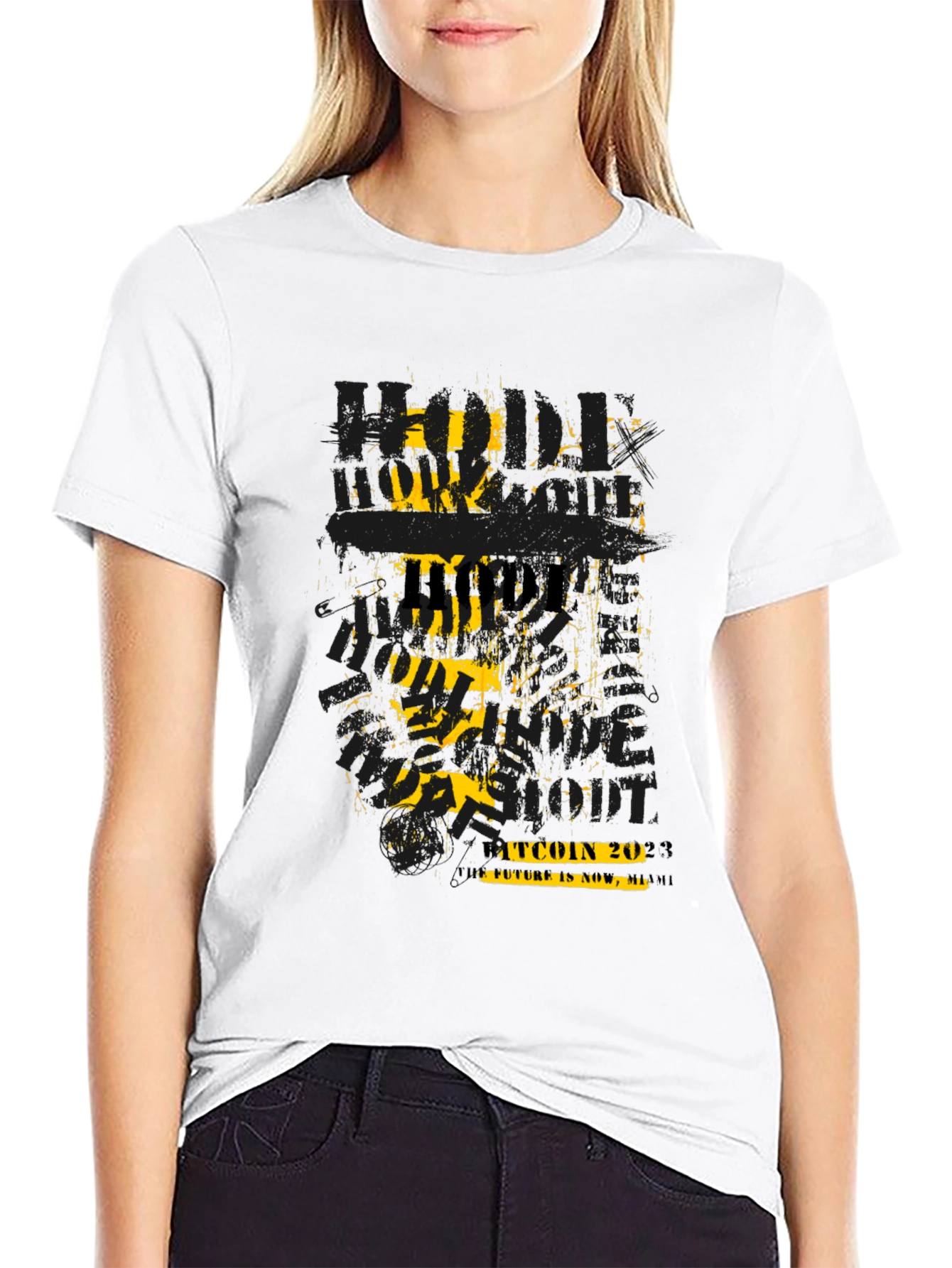 Bitcoin 2023 Graphic Black T-Shirt