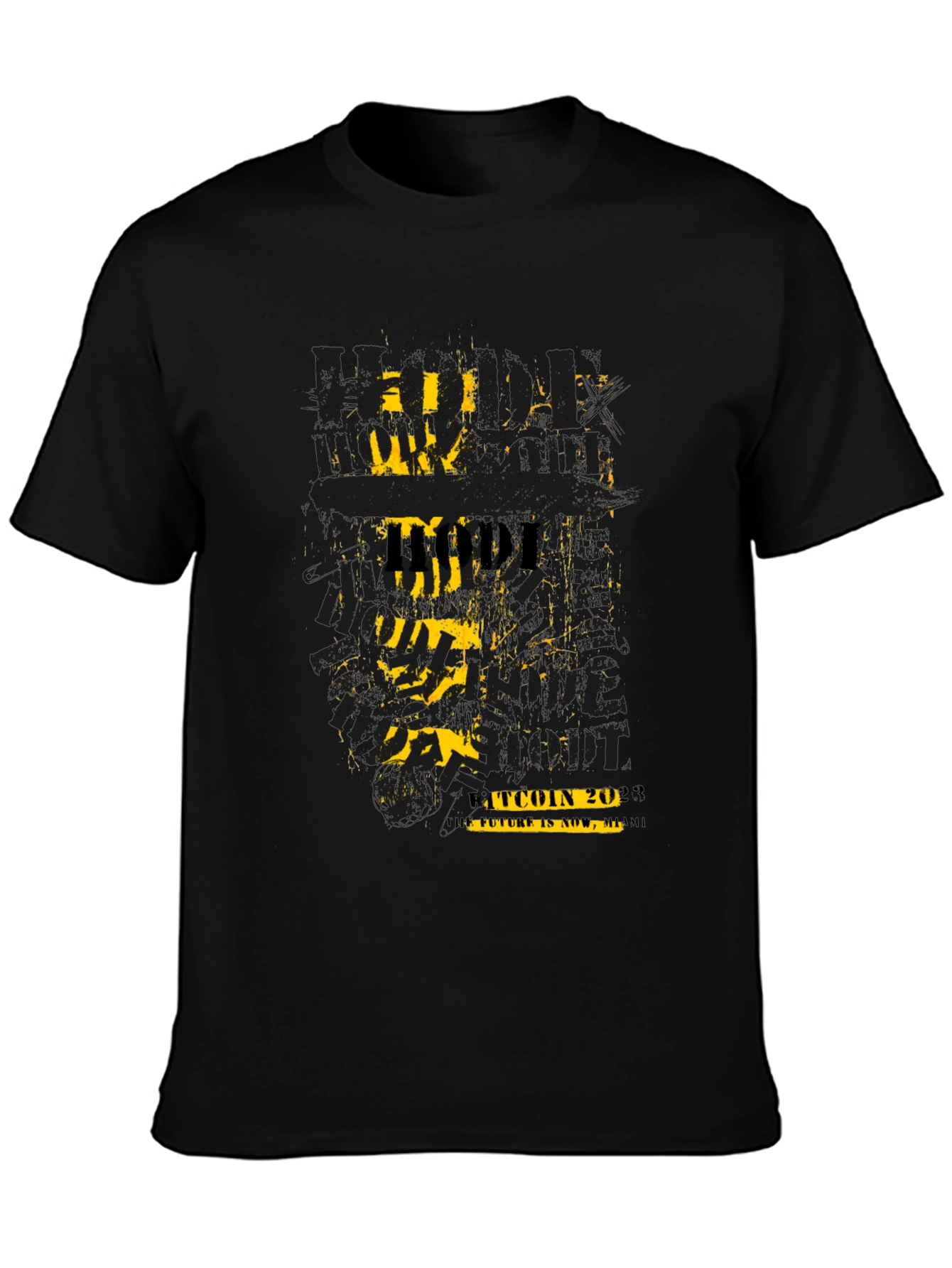 Bitcoin 2023 Graphic Black T-Shirt