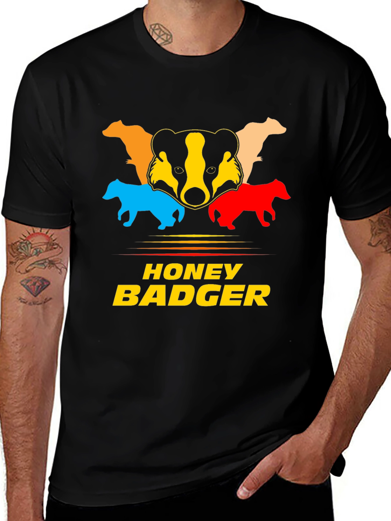 Honey Badger Graphic T-Shirt