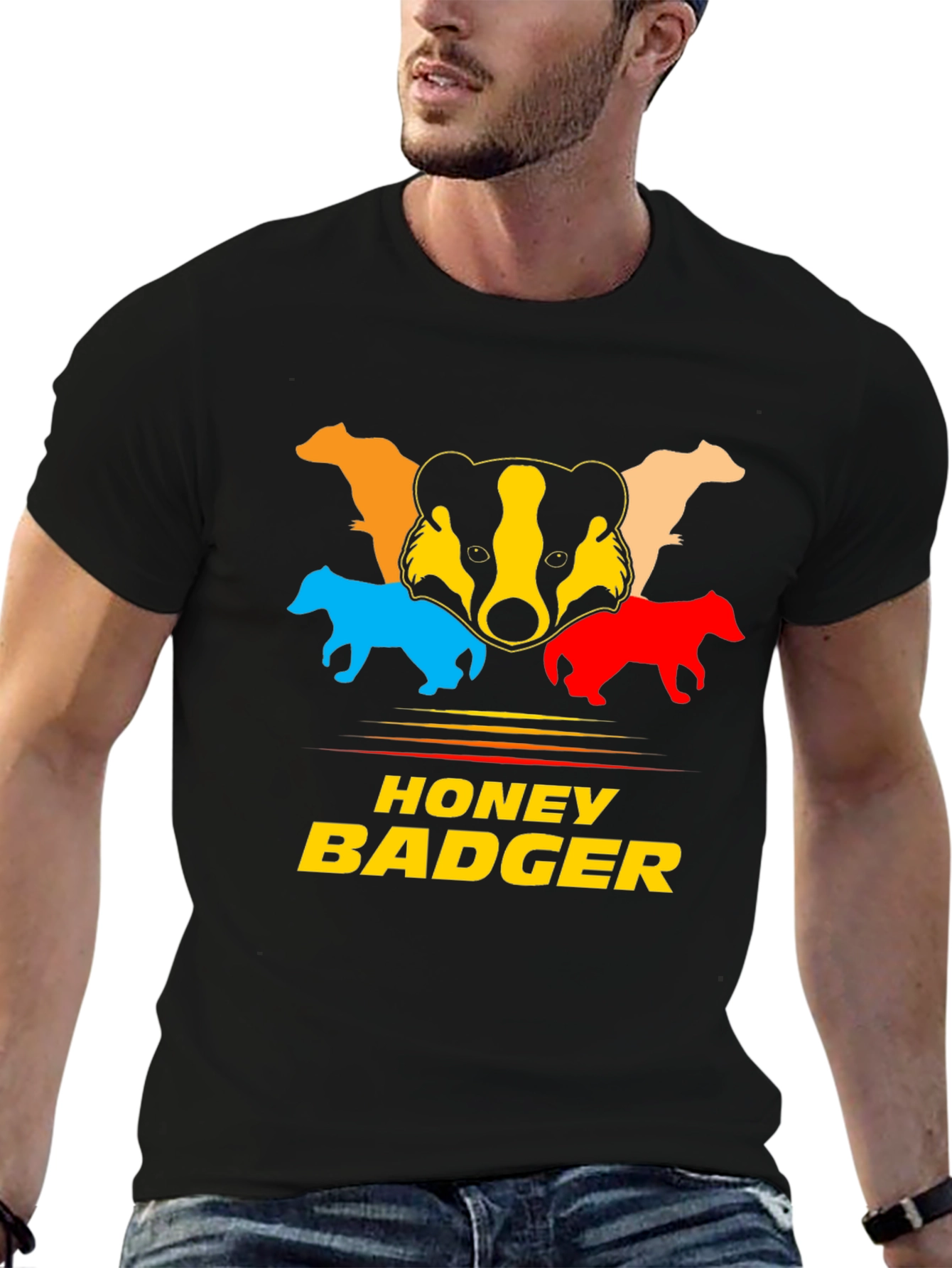 Honey Badger Graphic T-Shirt