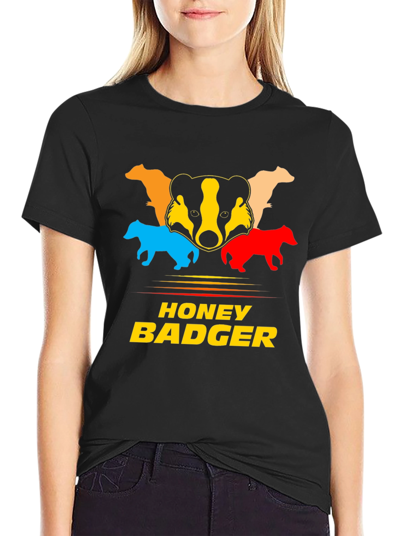 Honey Badger Graphic T-Shirt