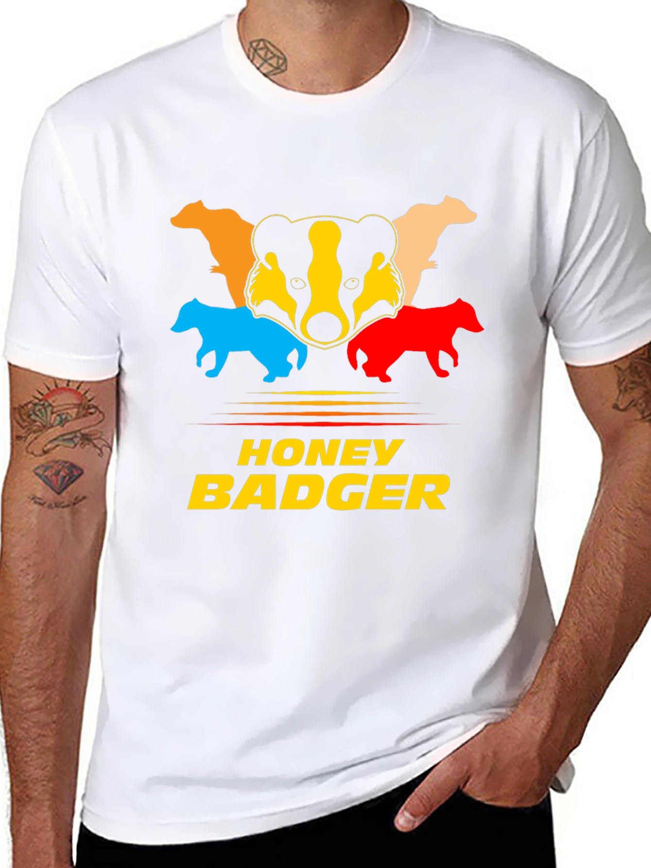 Honey Badger Graphic T-Shirt