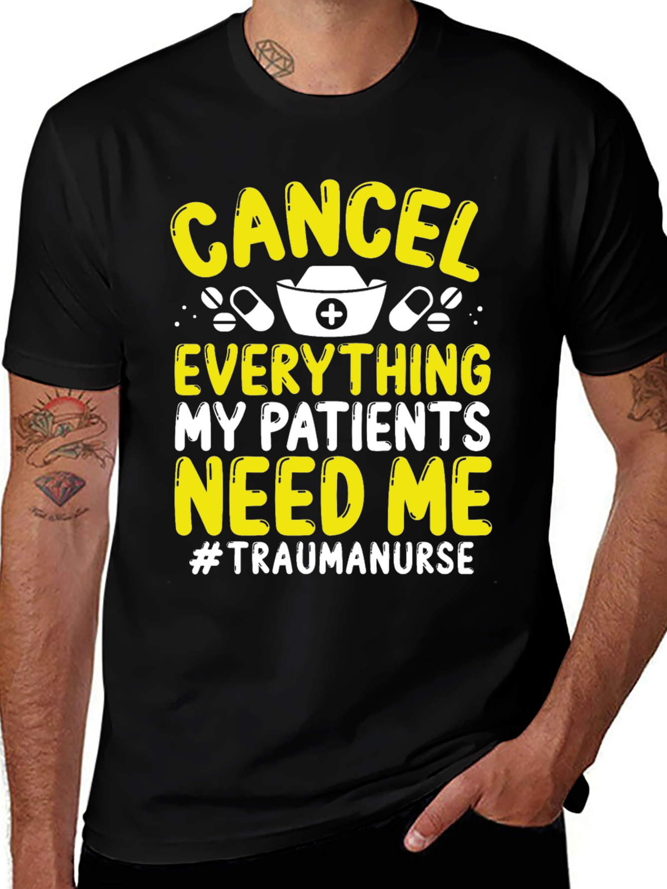 Trauma Nurse Graphic Tee - Cancel Everything!