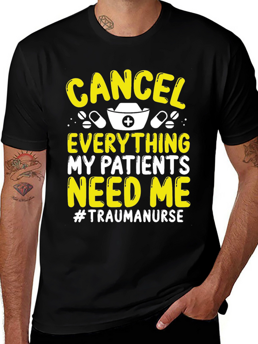 Trauma Nurse Graphic Tee - Cancel Everything!