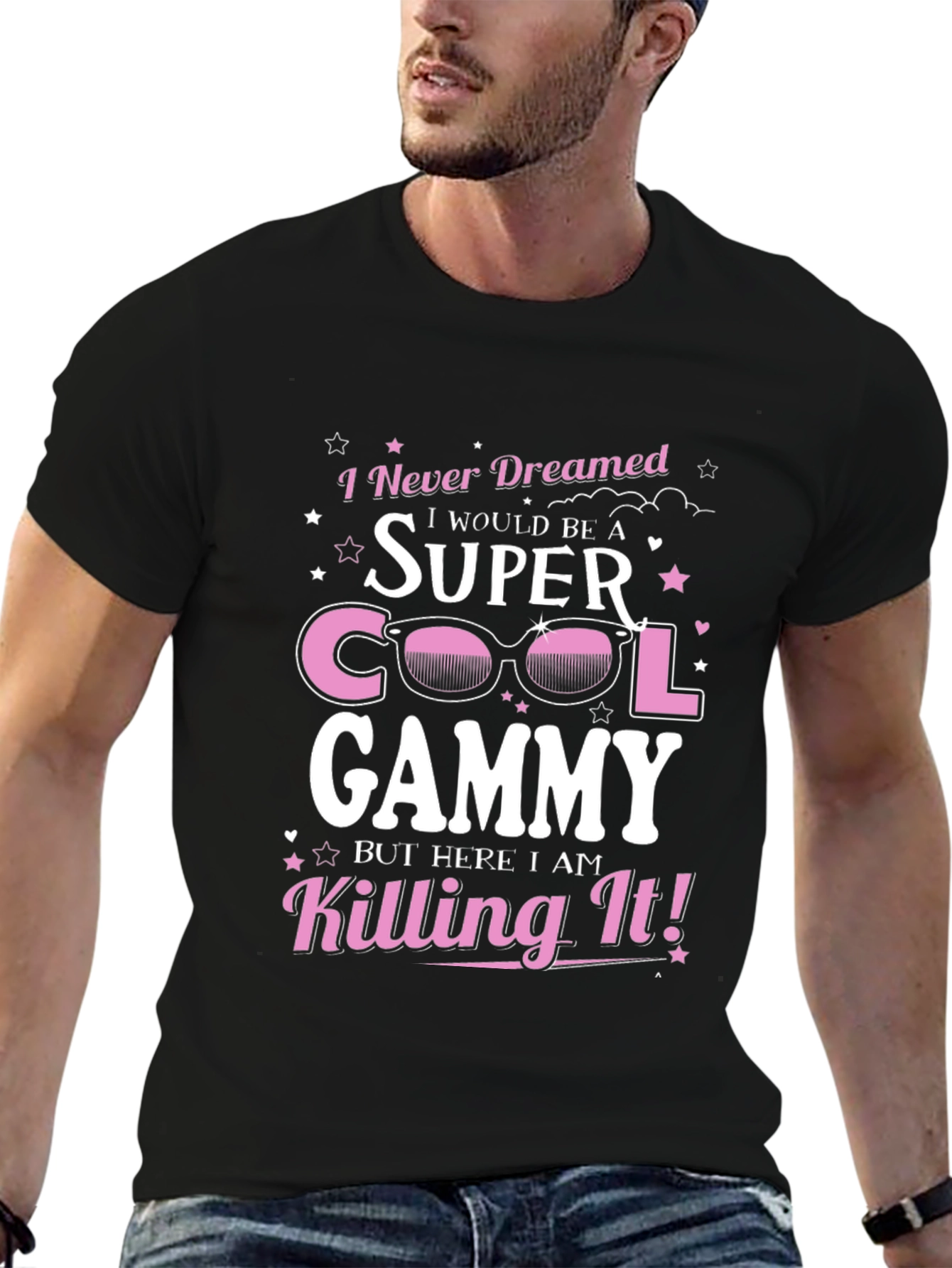 Super Cool Gammy T-Shirt - Novelty Graphic Tee