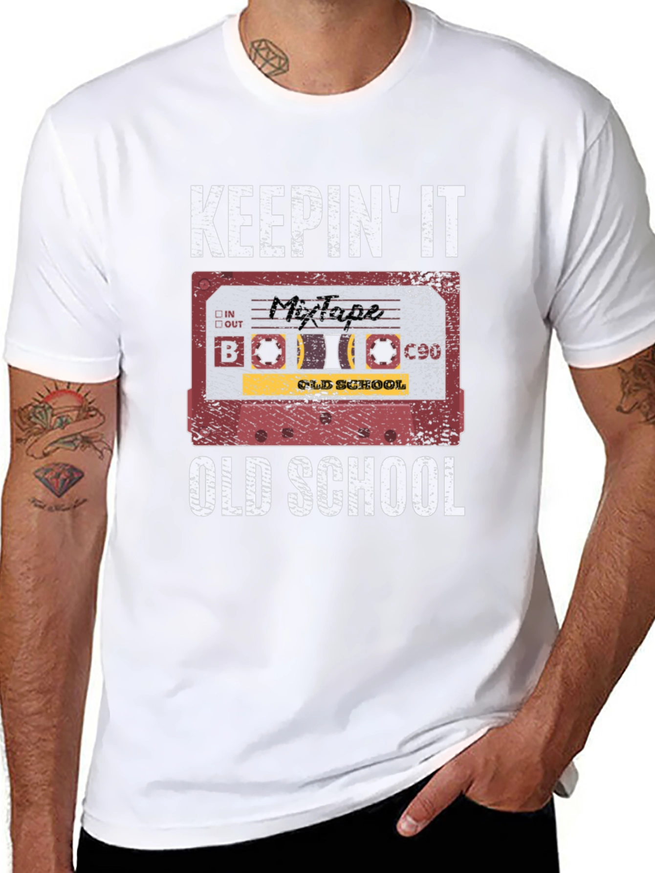 Keepin It Old School Mixtape T-Shirt