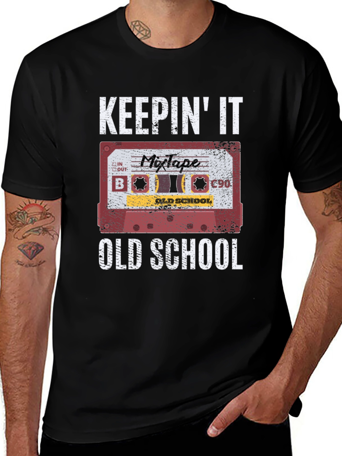 Keepin It Old School Mixtape T-Shirt
