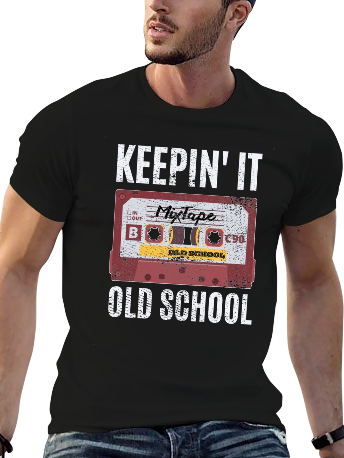 Keepin It Old School Mixtape T-Shirt