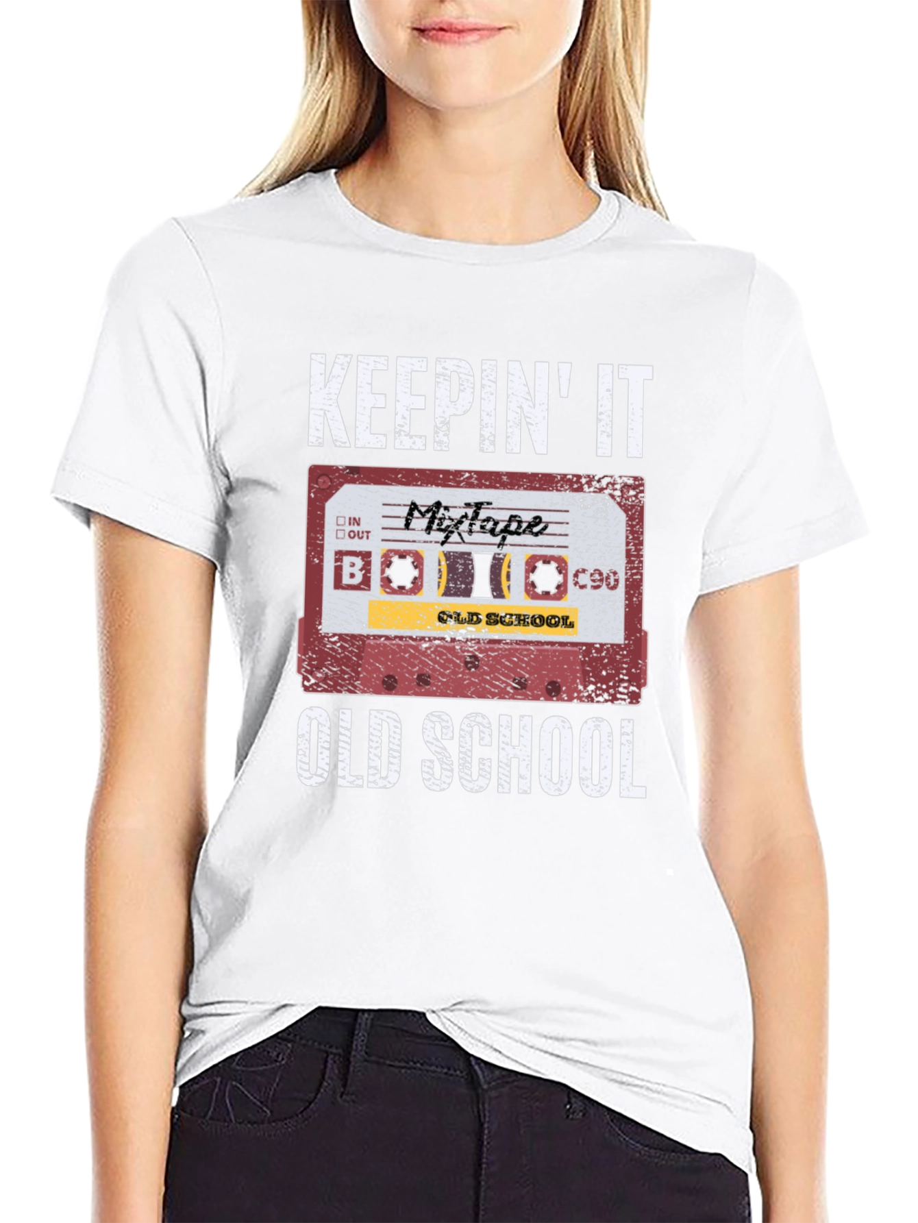 Keepin It Old School Mixtape T-Shirt