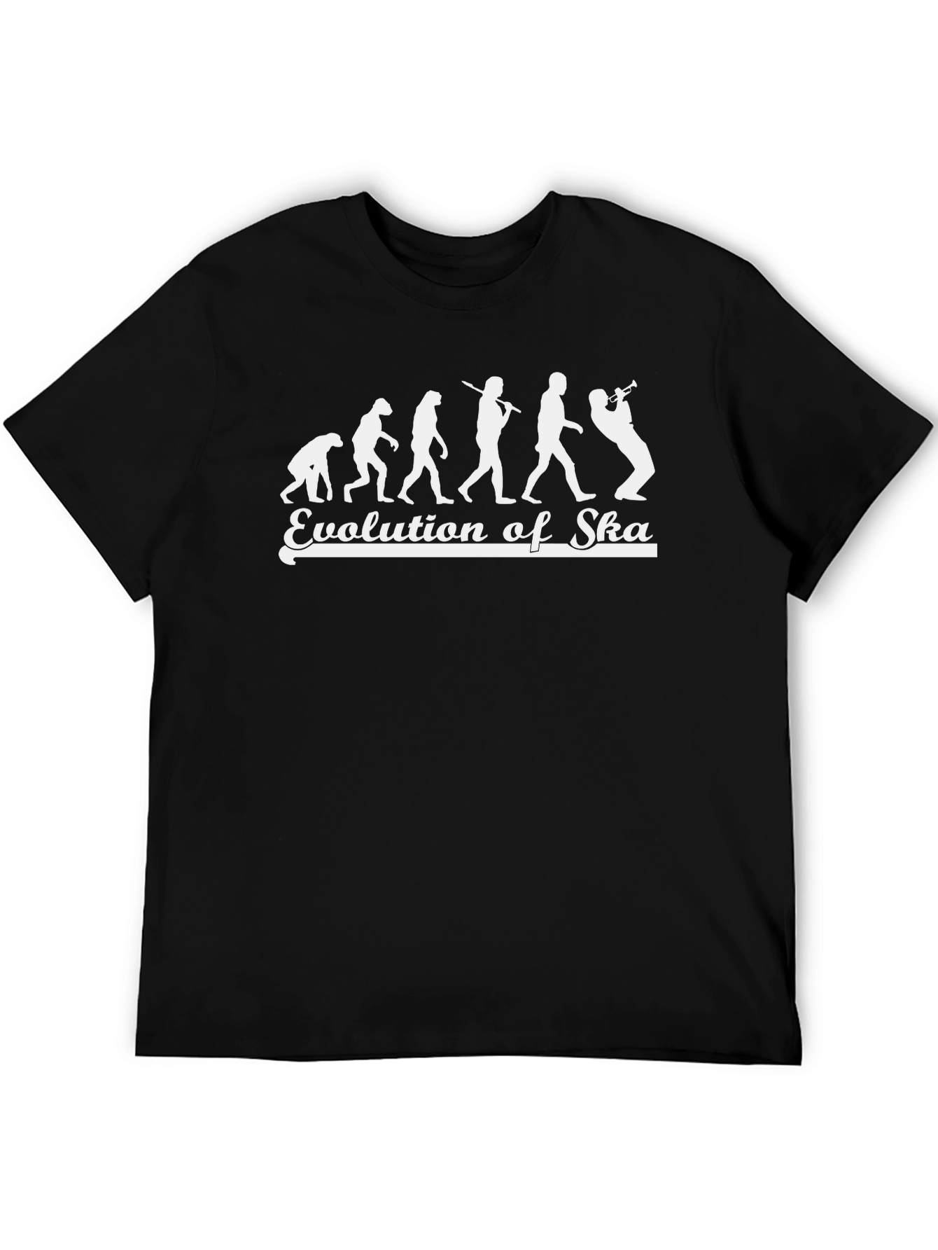 Evolution of Ska Graphic T-Shirt - Black