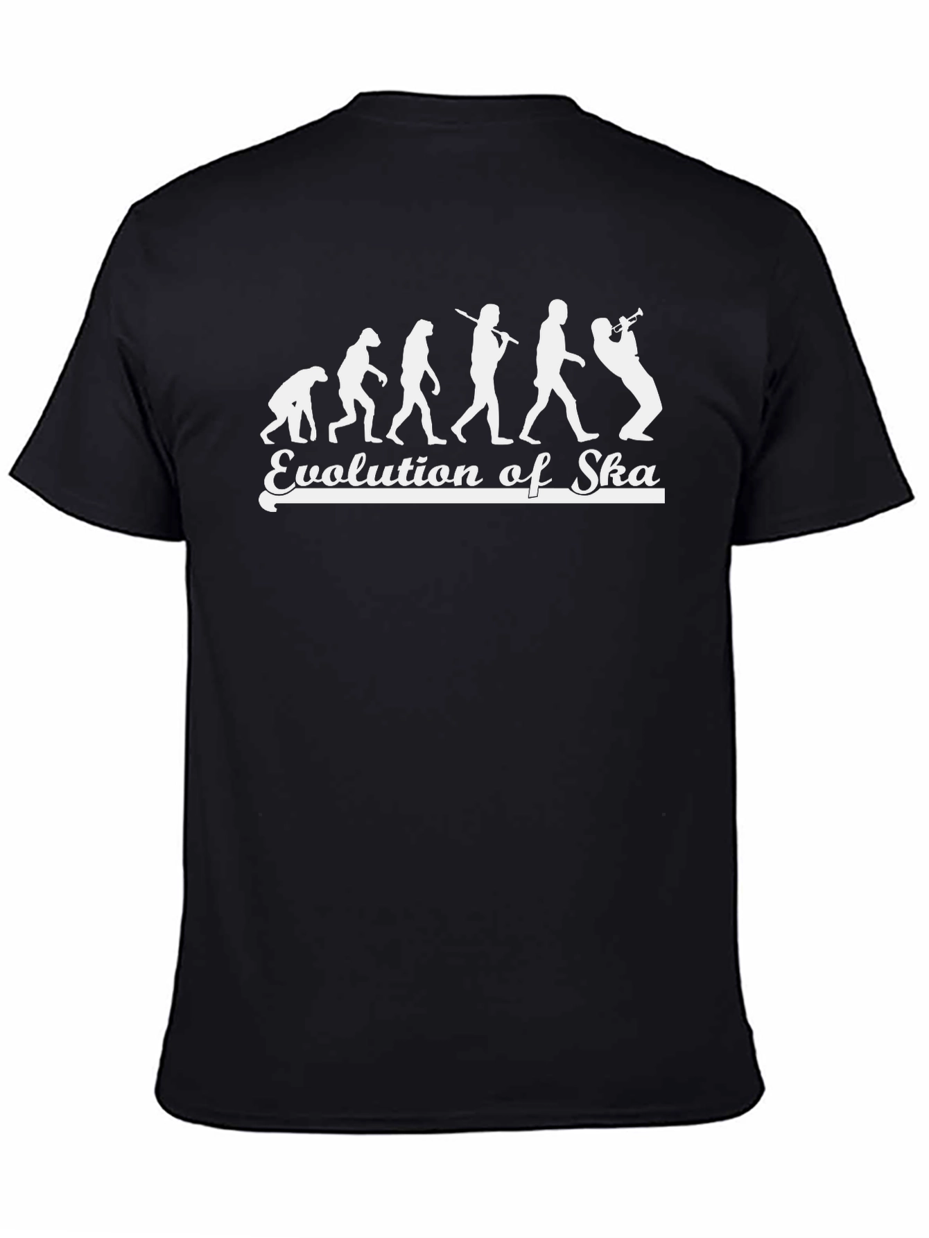 Evolution of Ska Graphic T-Shirt - Black