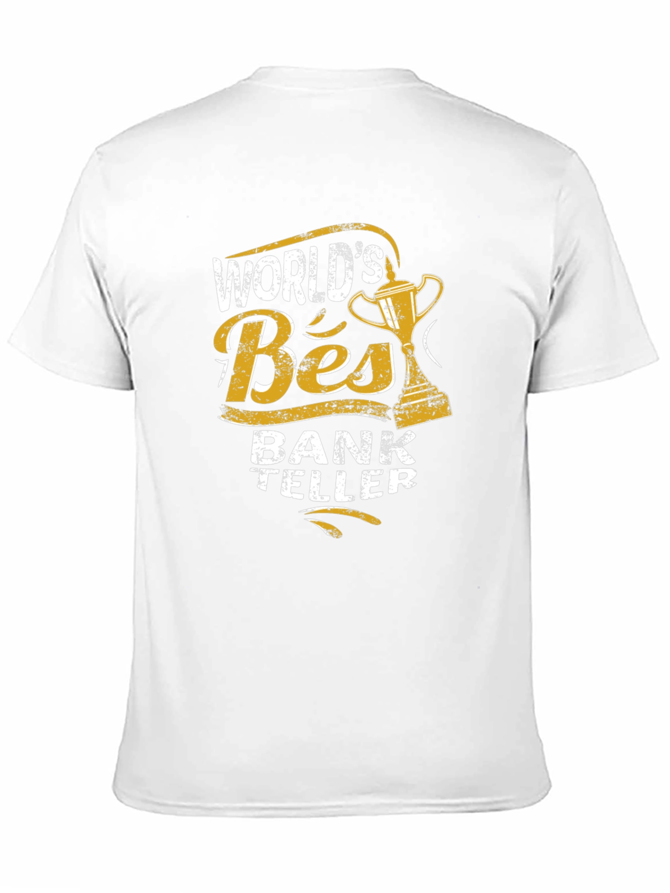 Worlds Best Bank Teller Black T-Shirt
