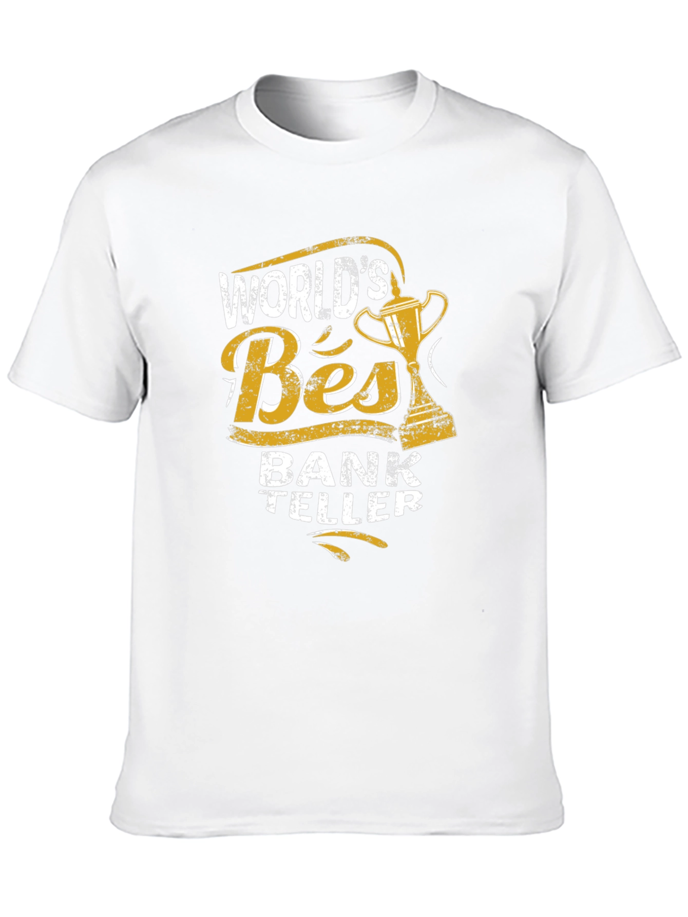 Worlds Best Bank Teller Black T-Shirt