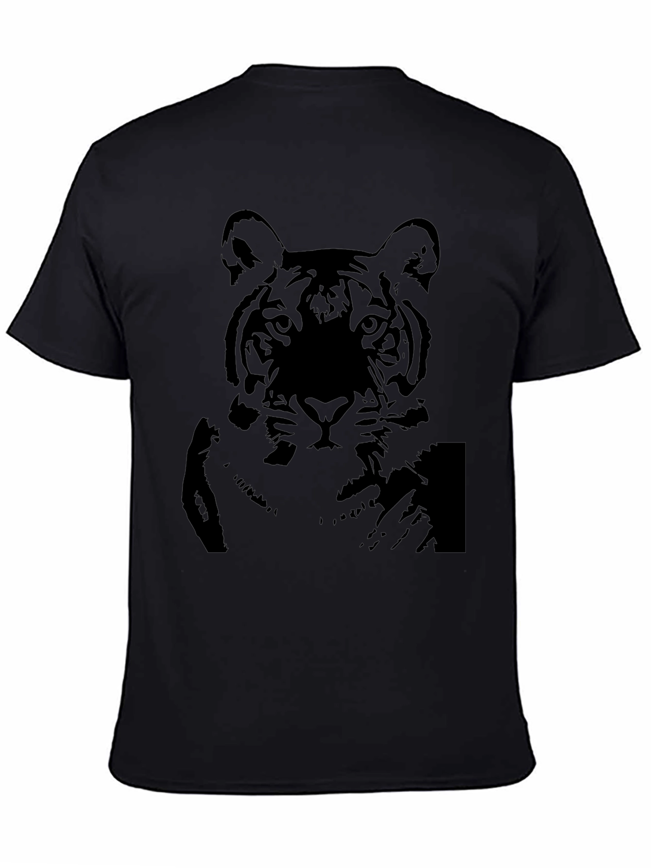Black Tiger Graphic T-Shirt