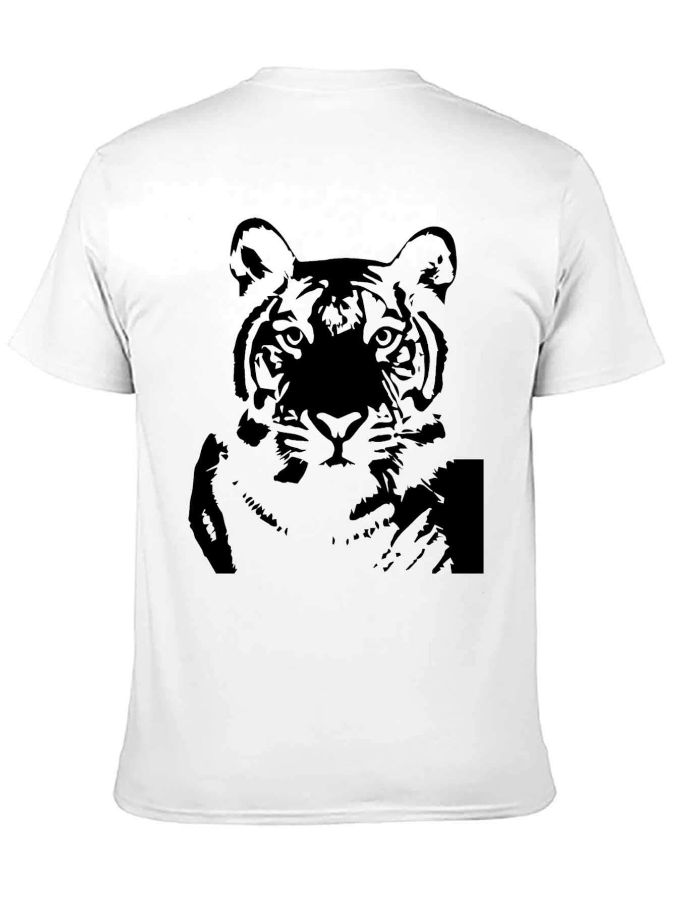 Black Tiger Graphic T-Shirt
