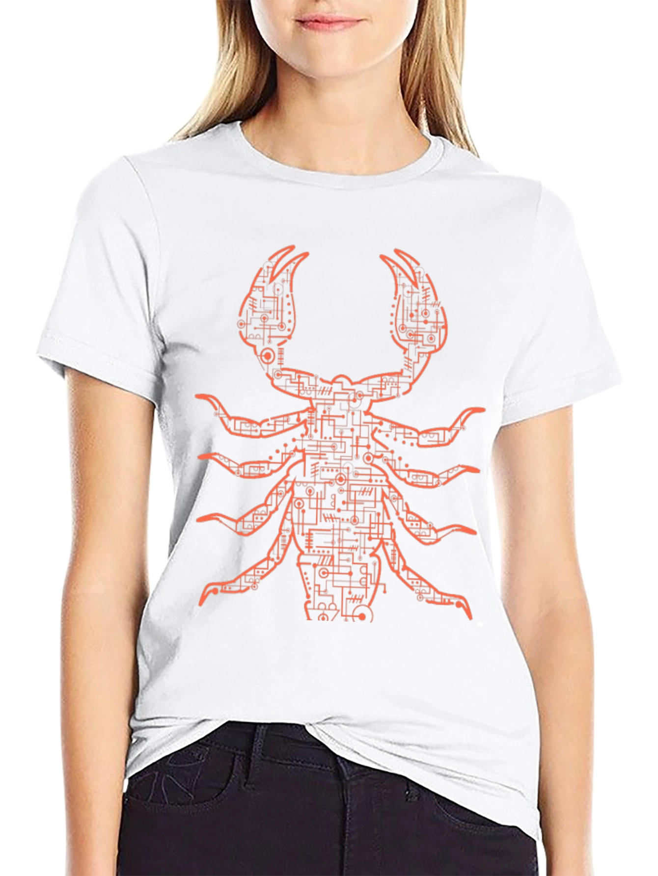 Tech Scorpion Graphic T-Shirt