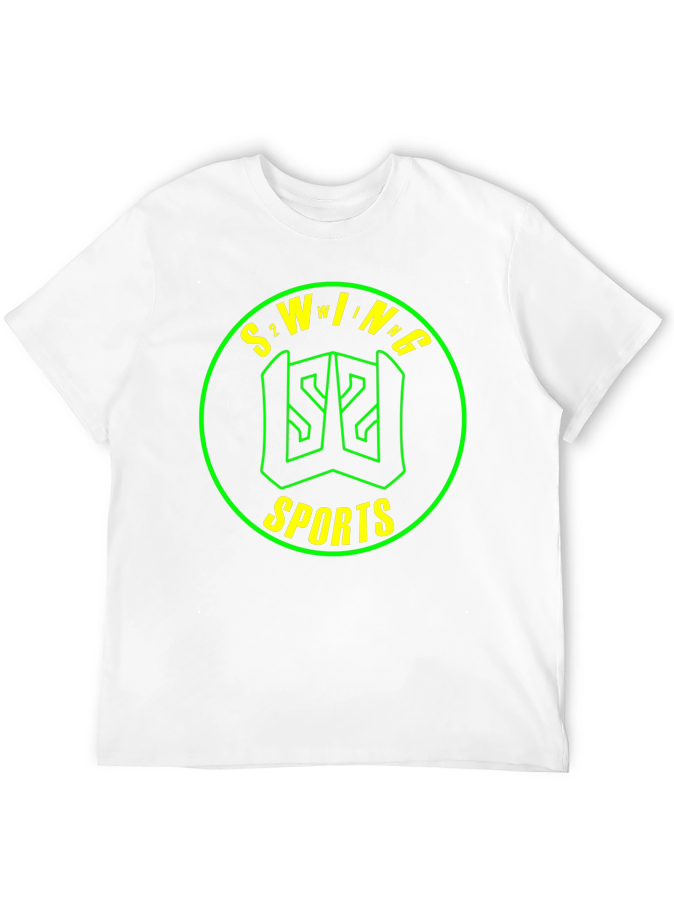 S2WING Sports Graphic Tee - Black