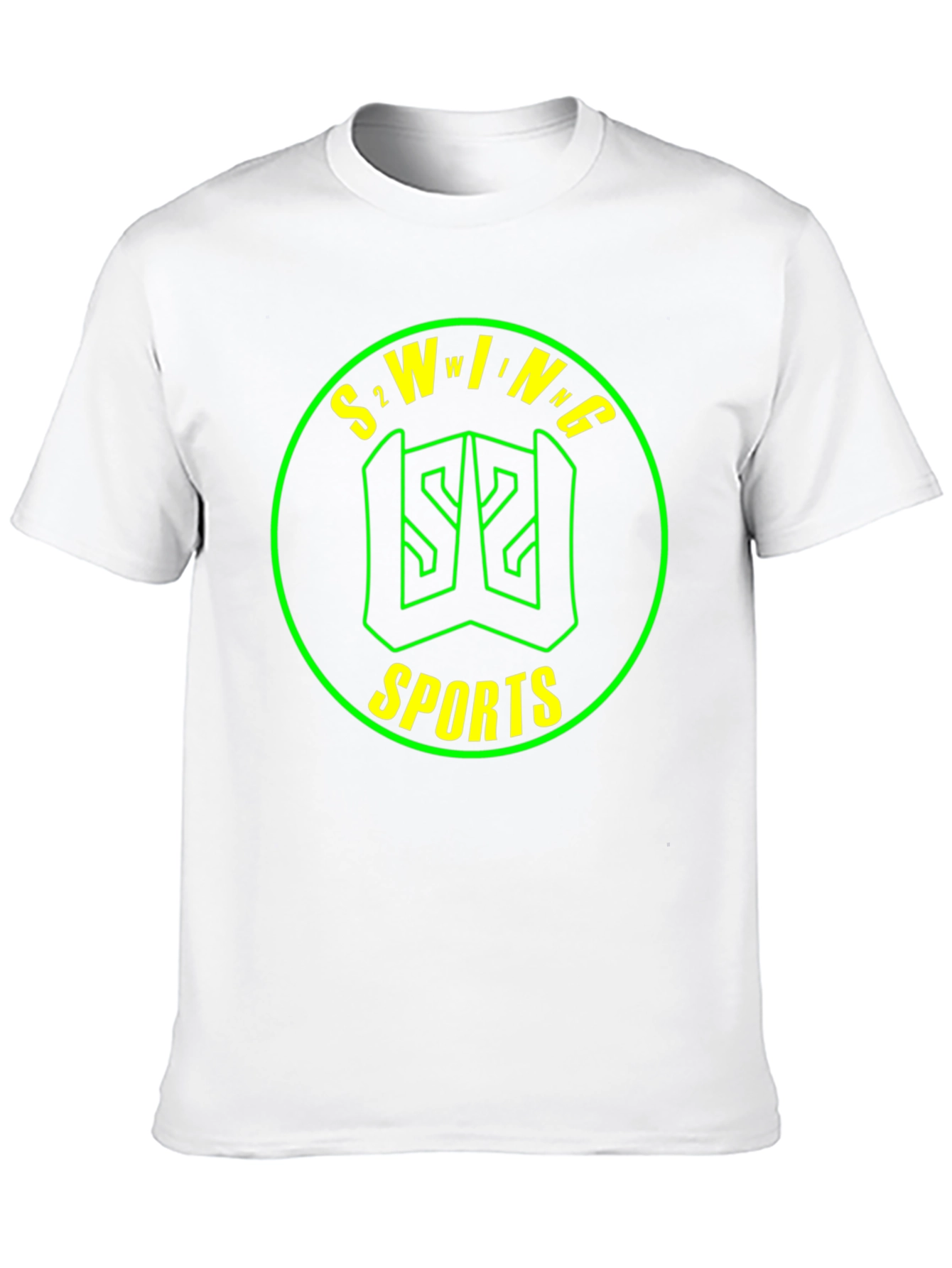 S2WING Sports Graphic Tee - Black
