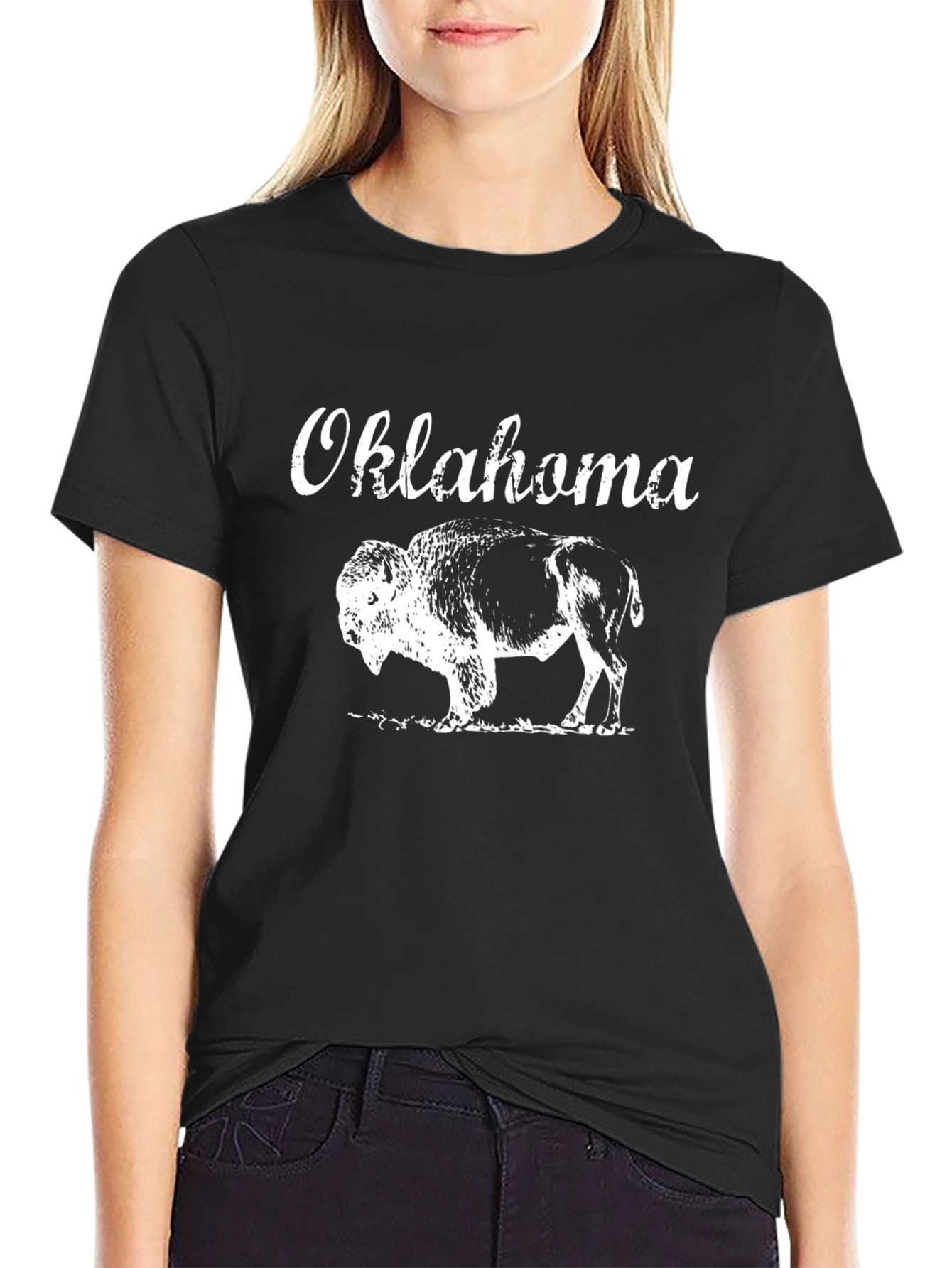 Oklahoma Buffalo Graphic T-Shirt