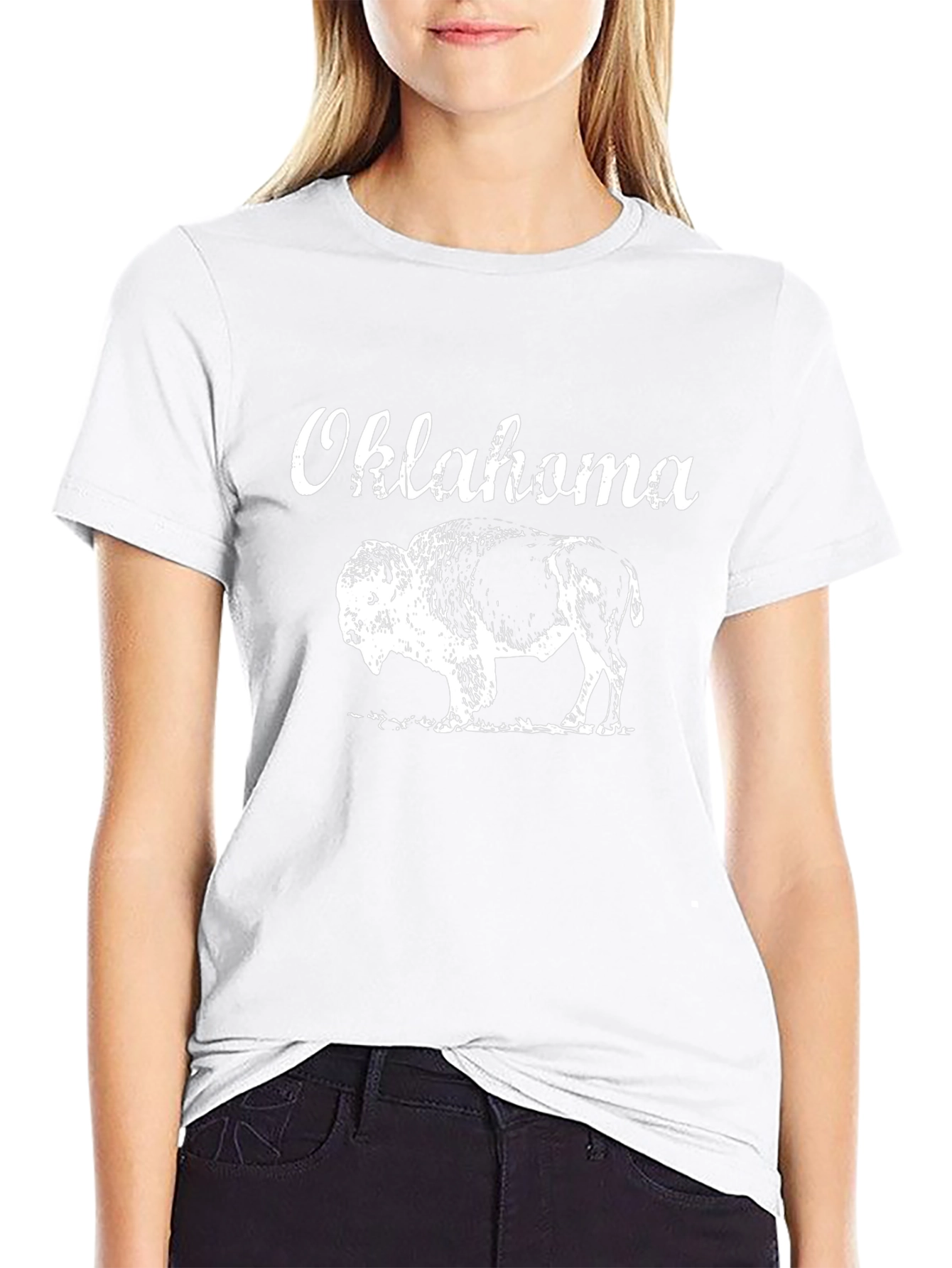 Oklahoma Buffalo Graphic T-Shirt