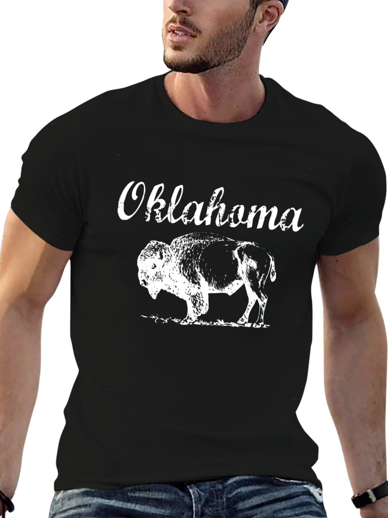 Oklahoma Buffalo Graphic T-Shirt