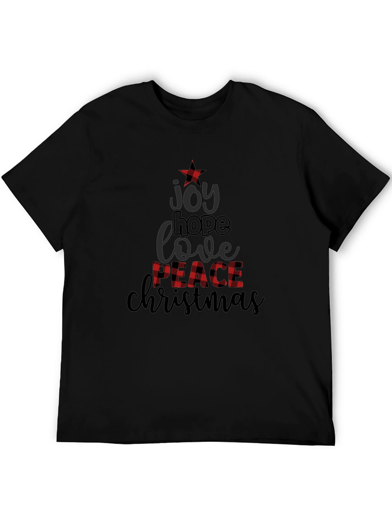 Festive Christmas Tree Graphic Tee