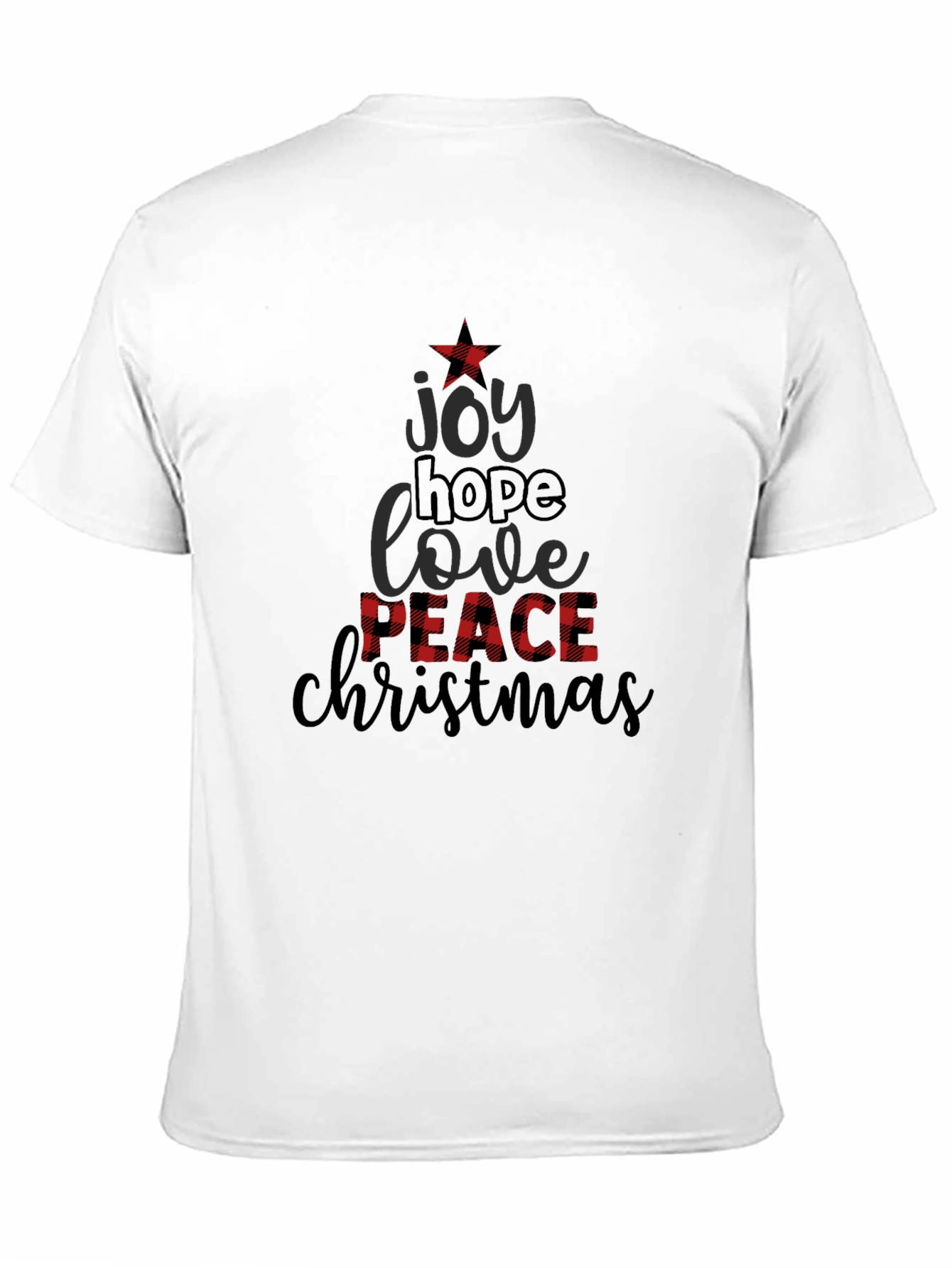 Festive Christmas Tree Graphic Tee