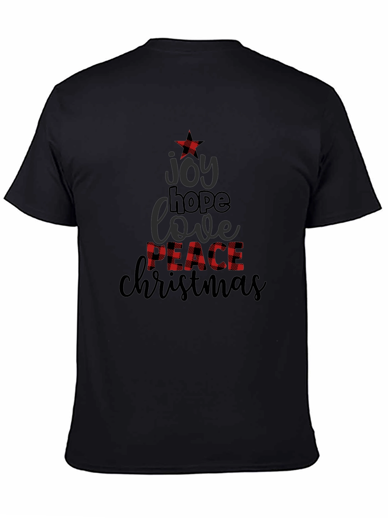 Festive Christmas Tree Graphic Tee