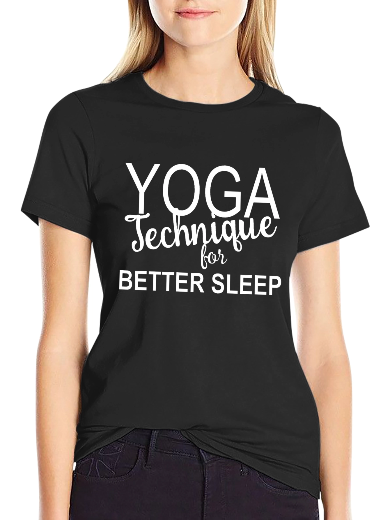 Yoga Technique for Better Sleep T-Shirt