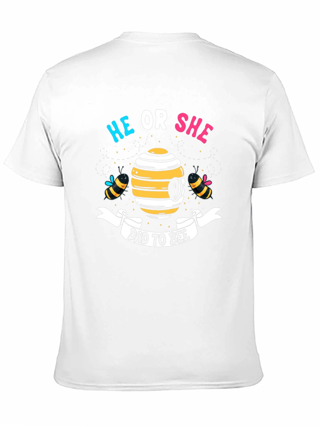 Dad To Bee Gender Reveal T-Shirt