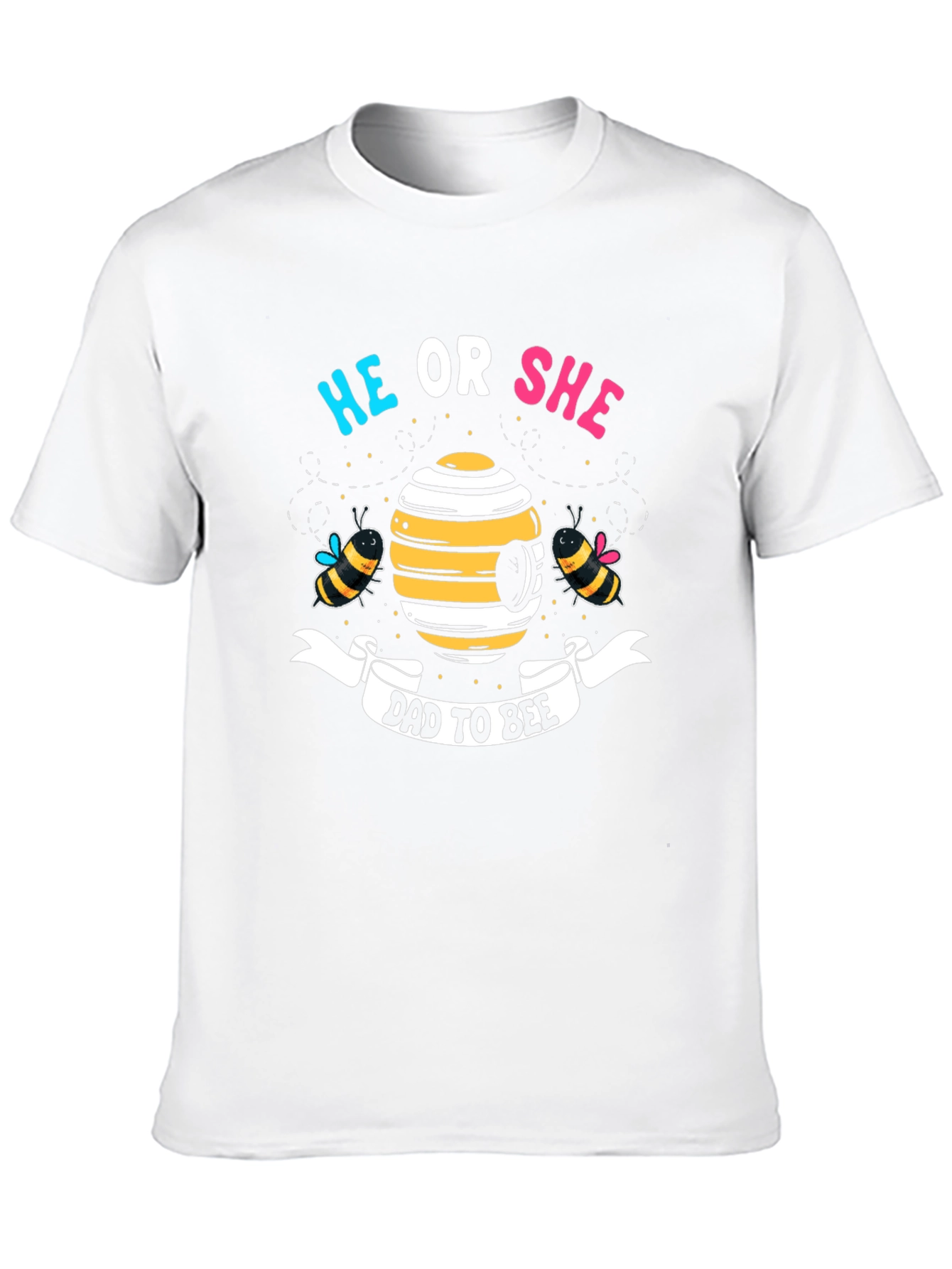 Dad To Bee Gender Reveal T-Shirt