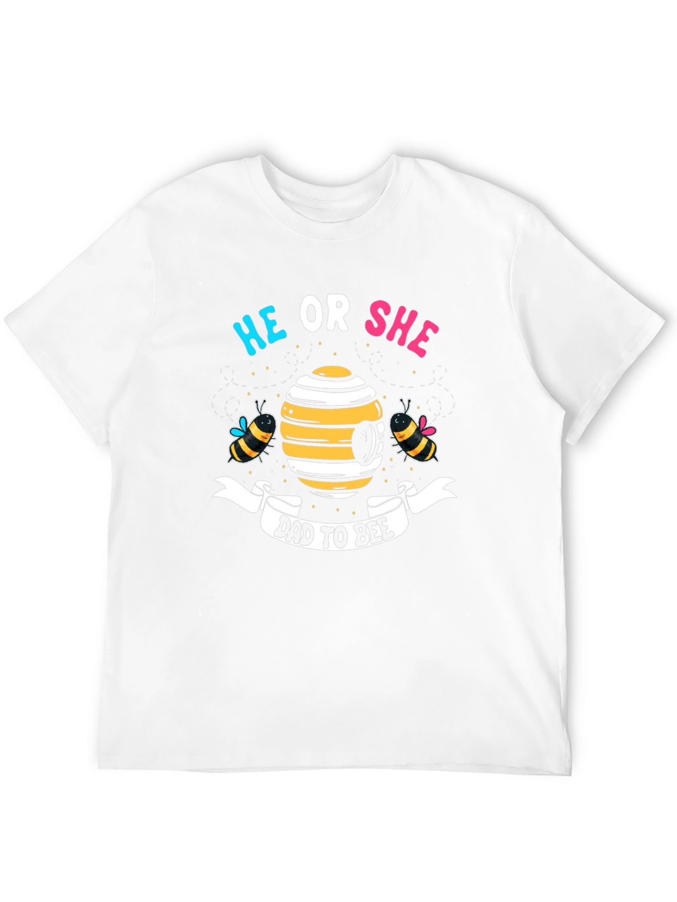 Dad To Bee Gender Reveal T-Shirt
